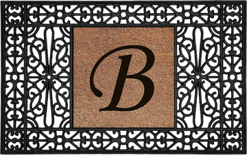 104103048 Duchess Monogram Doormat 30" x 48" (Letter B)