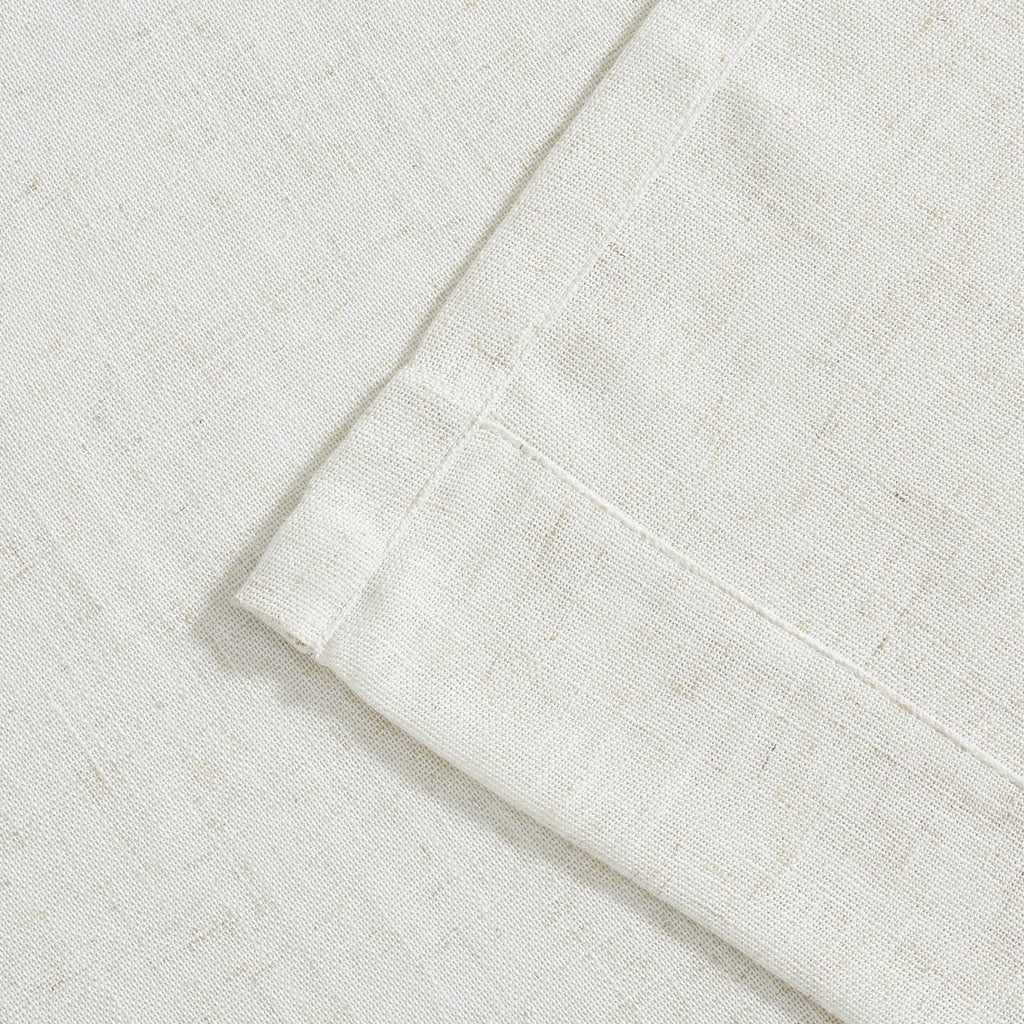 Bailey Linen Pinch Pleat Light Filtering Curtains 84 Inches Long