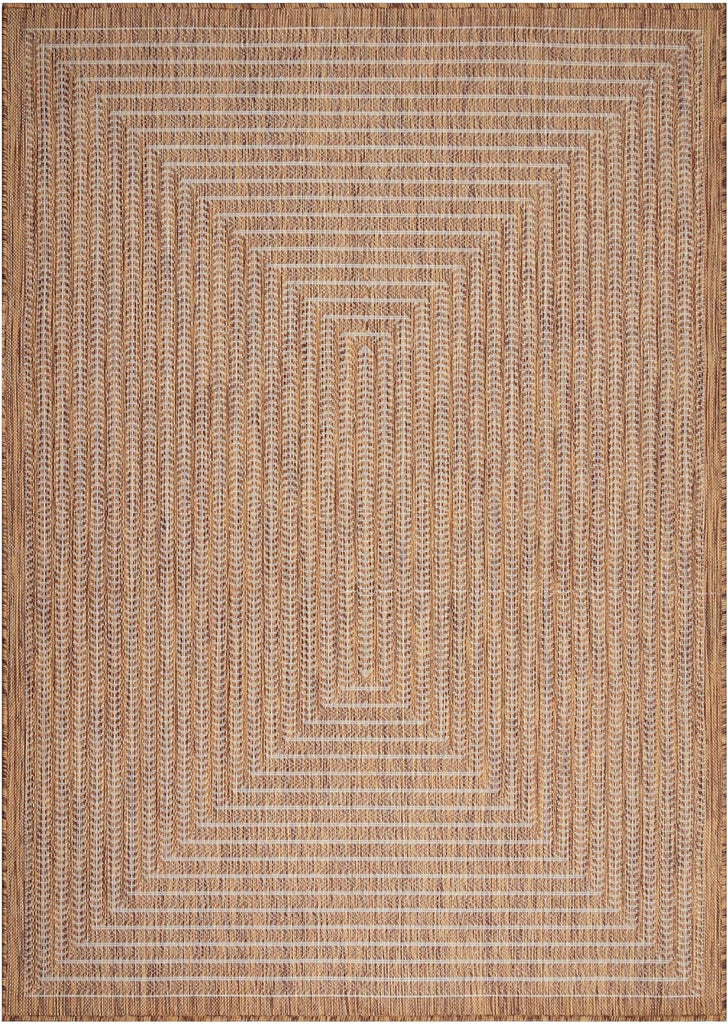 Outdoor Indoor Area Rug, Weather Resistant, Easy to Clean, Stain Resistant Floor Mat for Dining Room