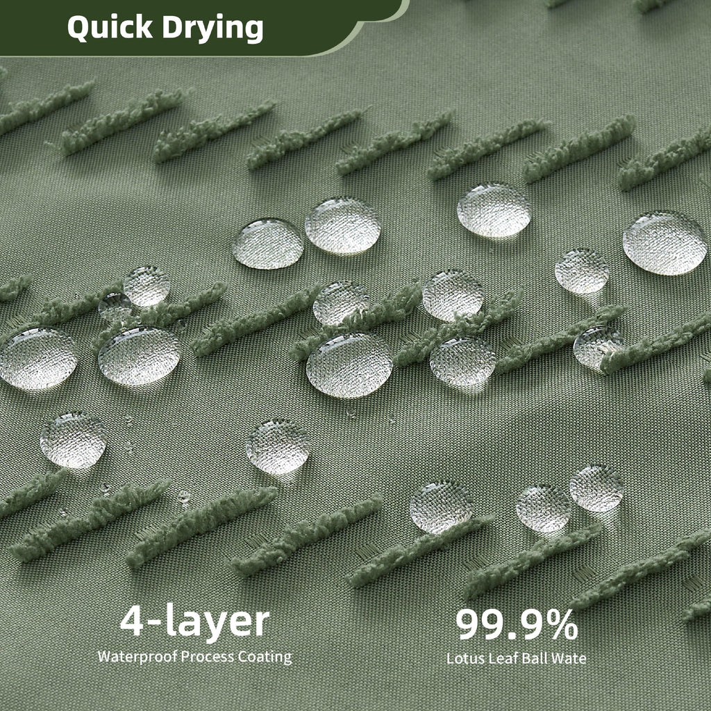 Sage Green Shower Curtain Boho Shower Curtain