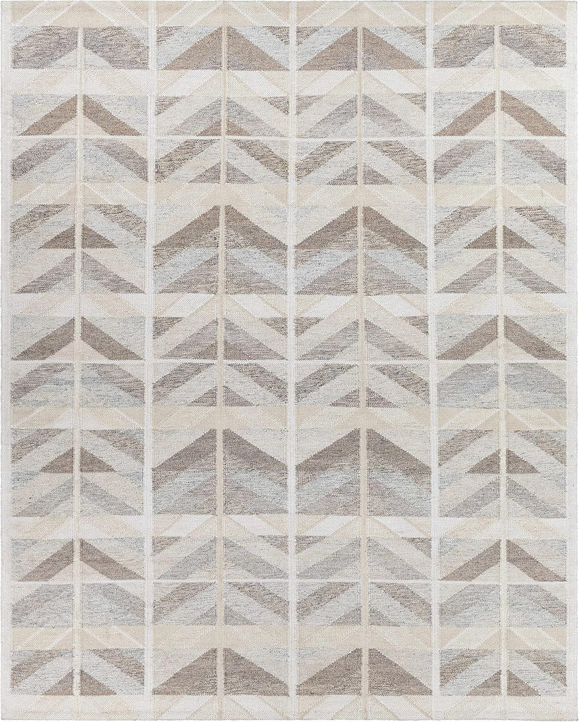 Livabliss SCD2300 Scandi Bohemian, Transitional 2' x 3' Area Rug - Tan, Black, Medium Gray