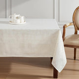 Dothan Luxury Linen Blend Tablecloth or Party, 60" x 144", Taupe
