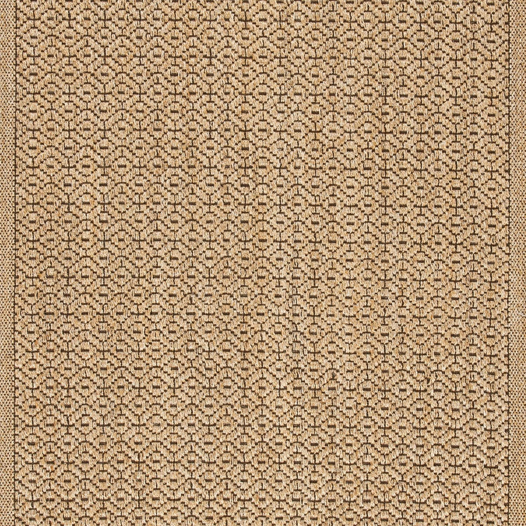 Palm Beach Collection Accent Rug - 4' x 6', Natural, Sisal Design, Non-Shedding & Easy Care, Ideal for High Traffic