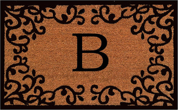 180022436B Chateaux Monogram Doormat, 24" x 36" (Letter B)