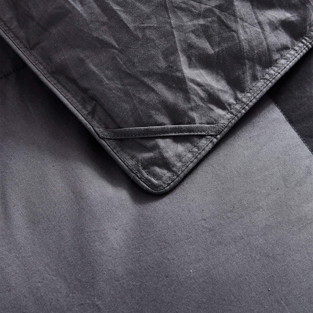 Luxurious Light Weight Goose Down Comforter King Size Duvet Insert, Classic Gray, Premium Baffle Box, 100% Egyptian
