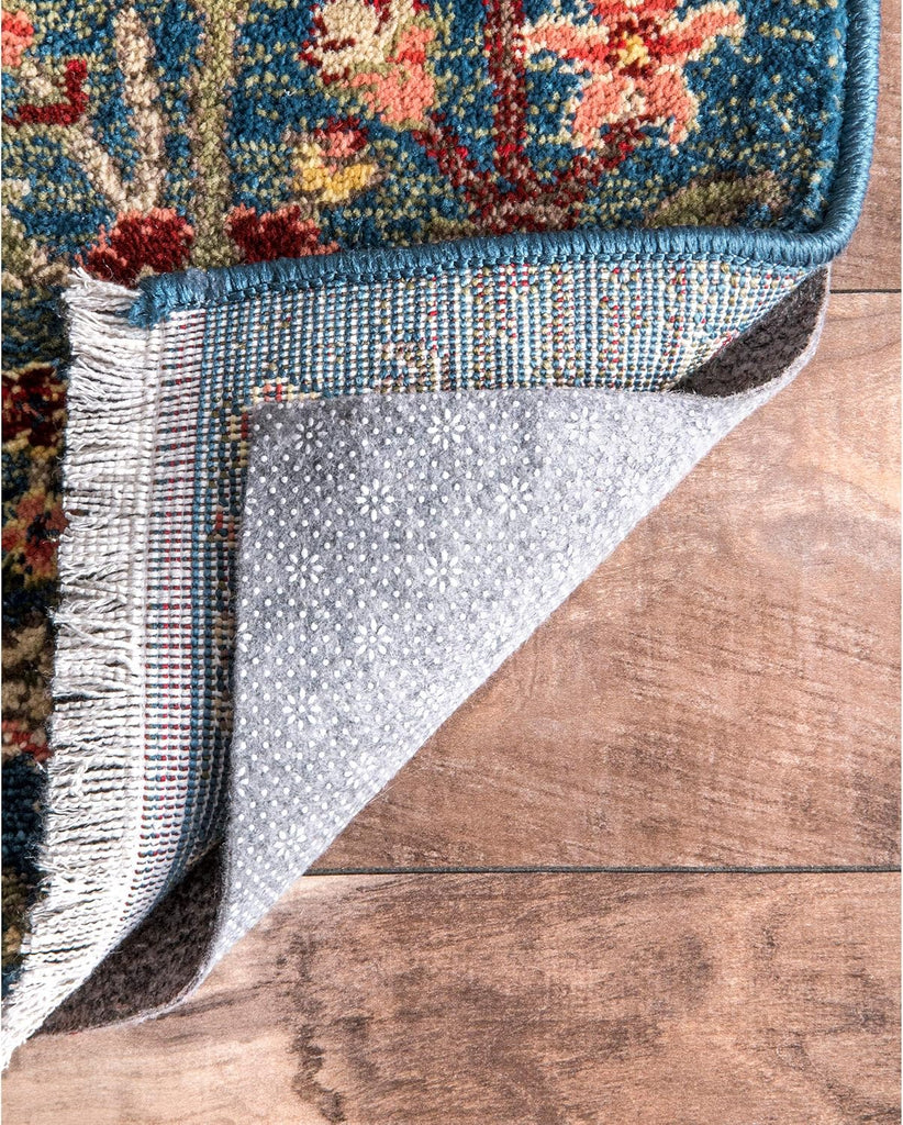Brody Grey Solid Power Loomed Area Rug Pad, 9' x 12' - Set of 108