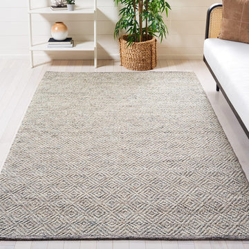 Natura Wool Area Rug 6'x9', Scandinavian Camel & Grey NAT503C