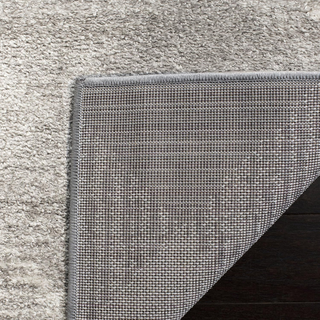 Adirondack Collection Area Rug, Light Grey & Ivory, Modern Plaid Design, Non-Shedding & Easy Care, Ideal