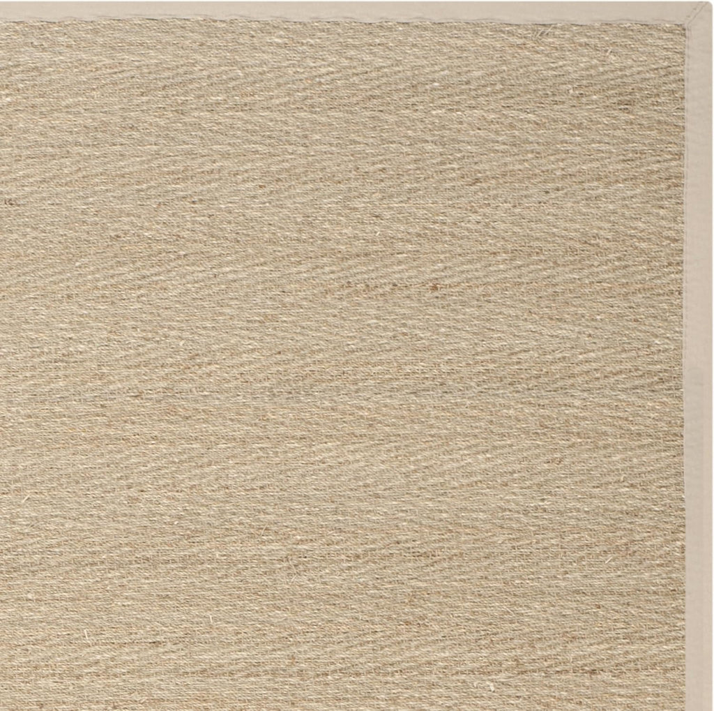 Area Rug 9x12 - Natural Fiber - Large - Natural & Beige, Seagrass, Herringbone Pattern with Border