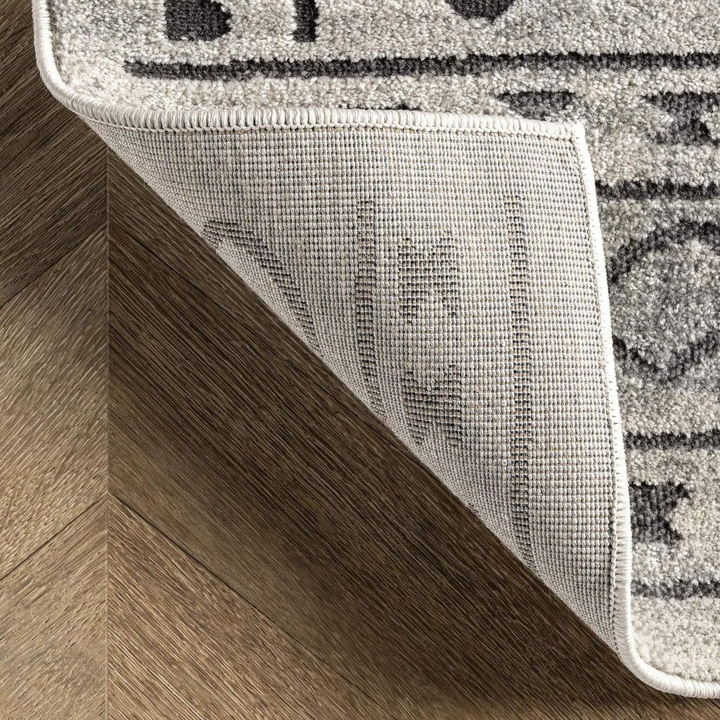 Spencer Aztec Trellis Area Rug, Ivory