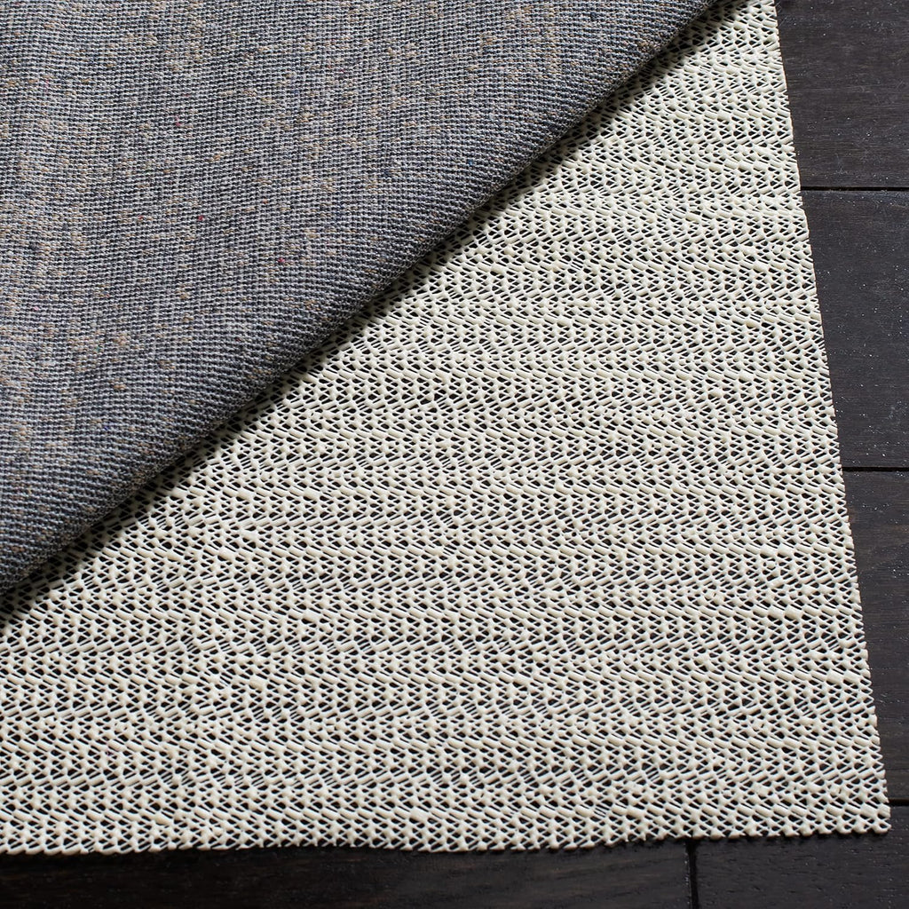 Non Slip Anti Skid Grippy Stay in place Rug Pad Under Carpet, Stable on all Hard Floors (6' Round)