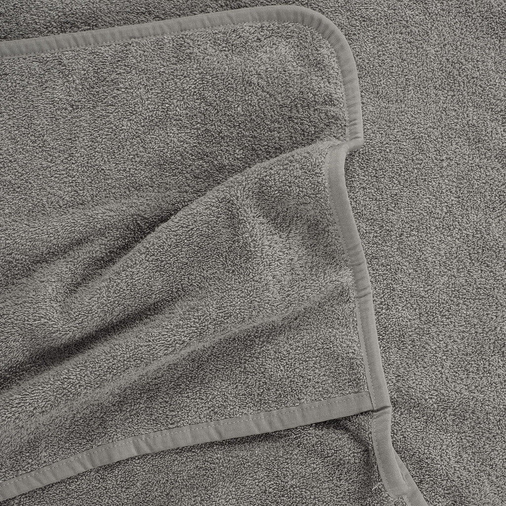 2 PACKED Chaise Lounge Covers with Pocket, 86"x32" Oversized Beach Pool Lounge Chair Towels (Gray Chair Towel, 2