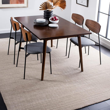 Himalaya Area Rug - 10' x 14', Stone, Handmade Wool