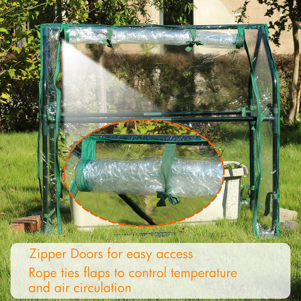 Mini Greenhouse 36.2"(L) x18.9"(W) x33.3"(H)