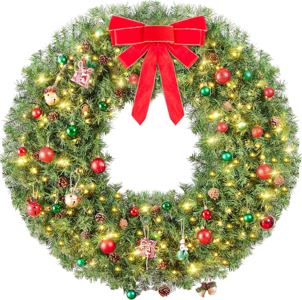 48in Large Artificial Christmas Wreath