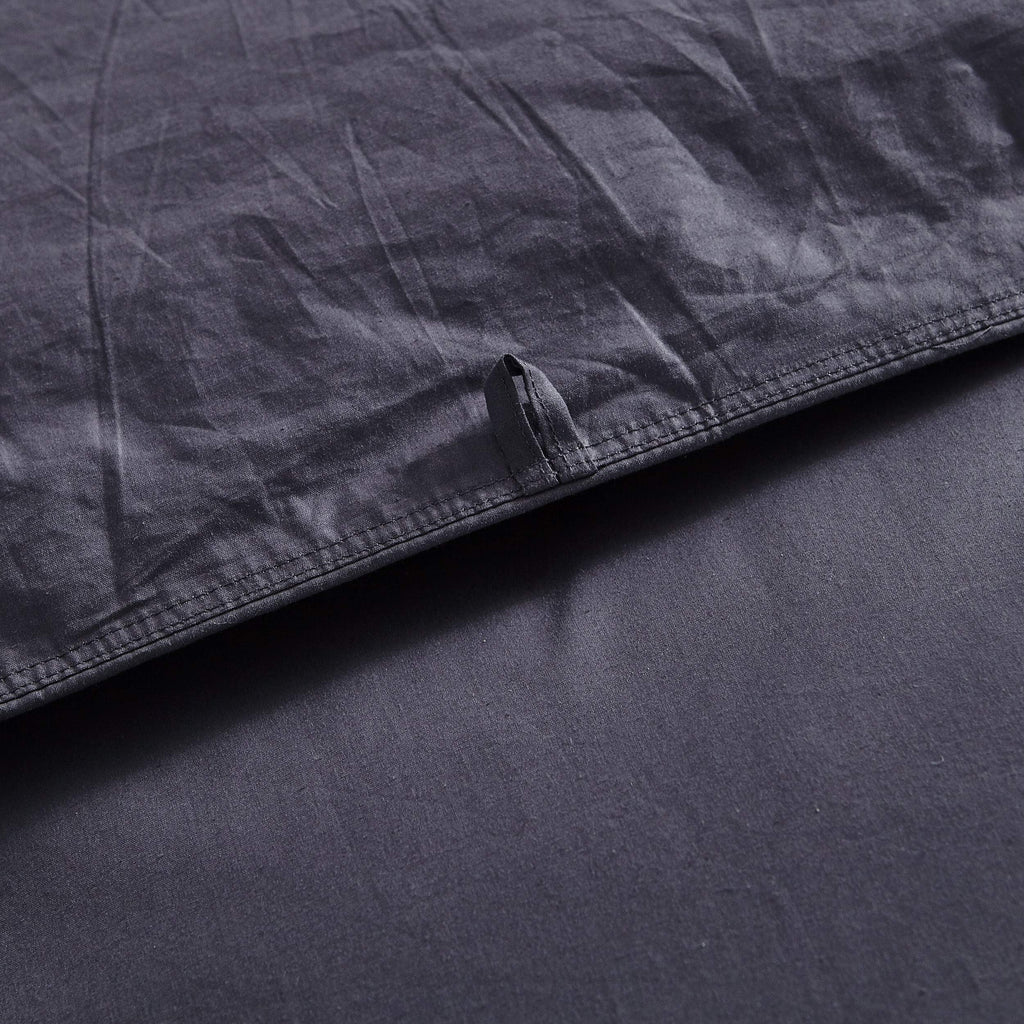 Luxurious Heavy Goose Down Comforter Full Size Duvet Insert, Classic Gray, Premium Baffle Box, 1200 Thread Count 100%