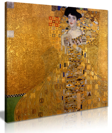Gustav Klimt Canvas Prints Adele Bloch Bauer I Art Large 20 x 20 Inches (51cm x 51cm)