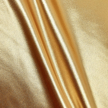 Heavy Crepe Back Satin Fiesta Gold, Fabric by the Yard
