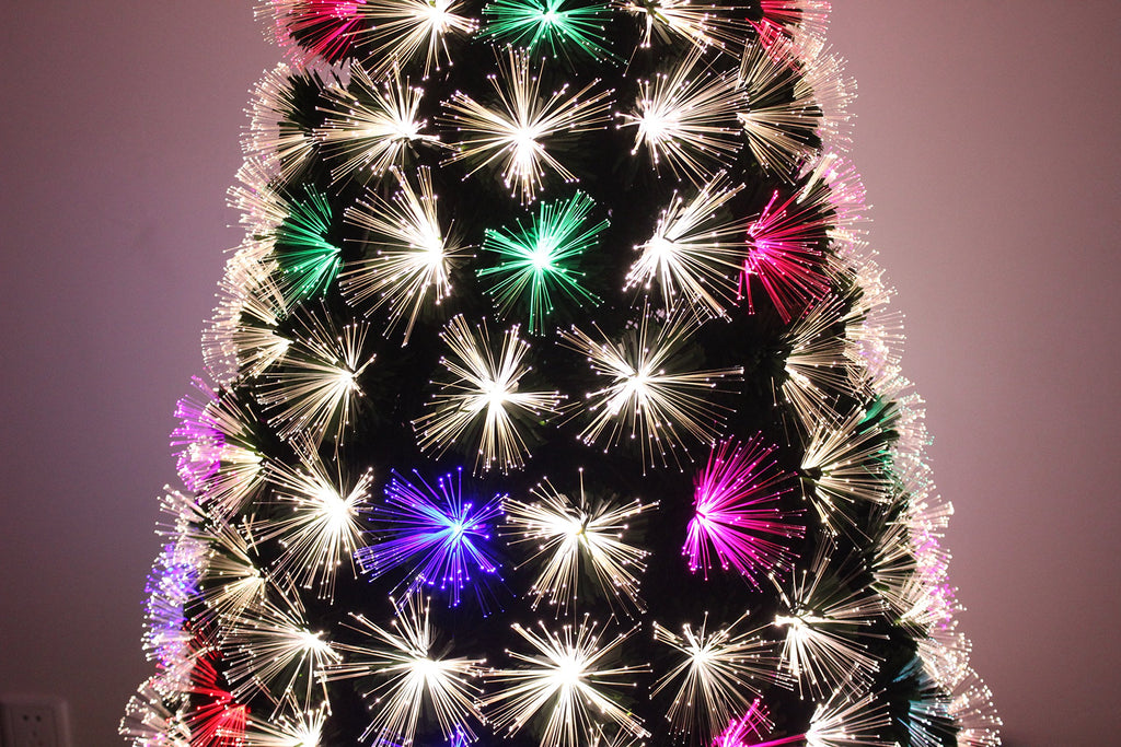 7' LED Light Fiber Optic Christmas Tree (7ft)