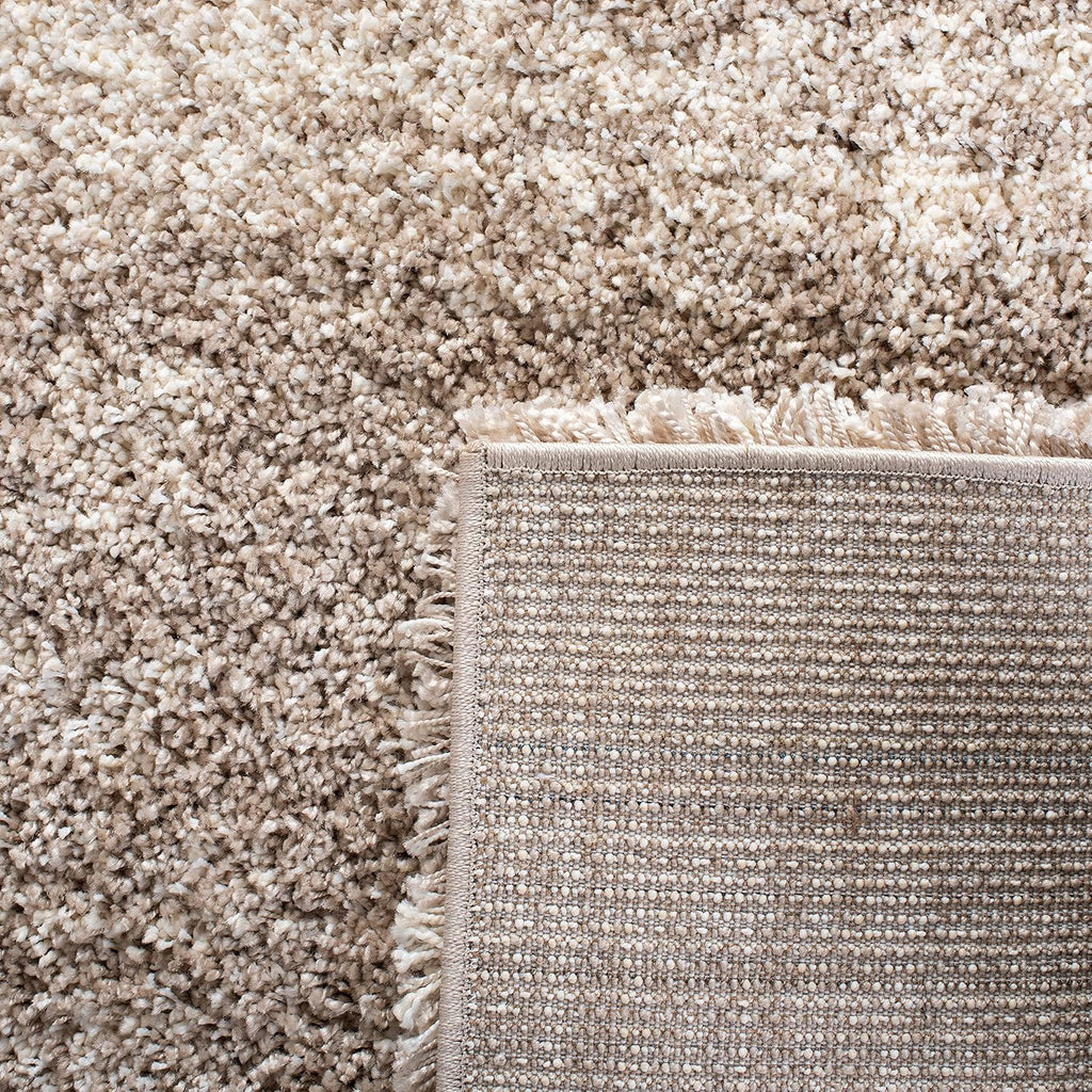 Area Rug - Hudson Shag Collection - Large - Ivory & Beige, Non-Shedding & Easy Cleaning, Ultra Plush Thick Pile