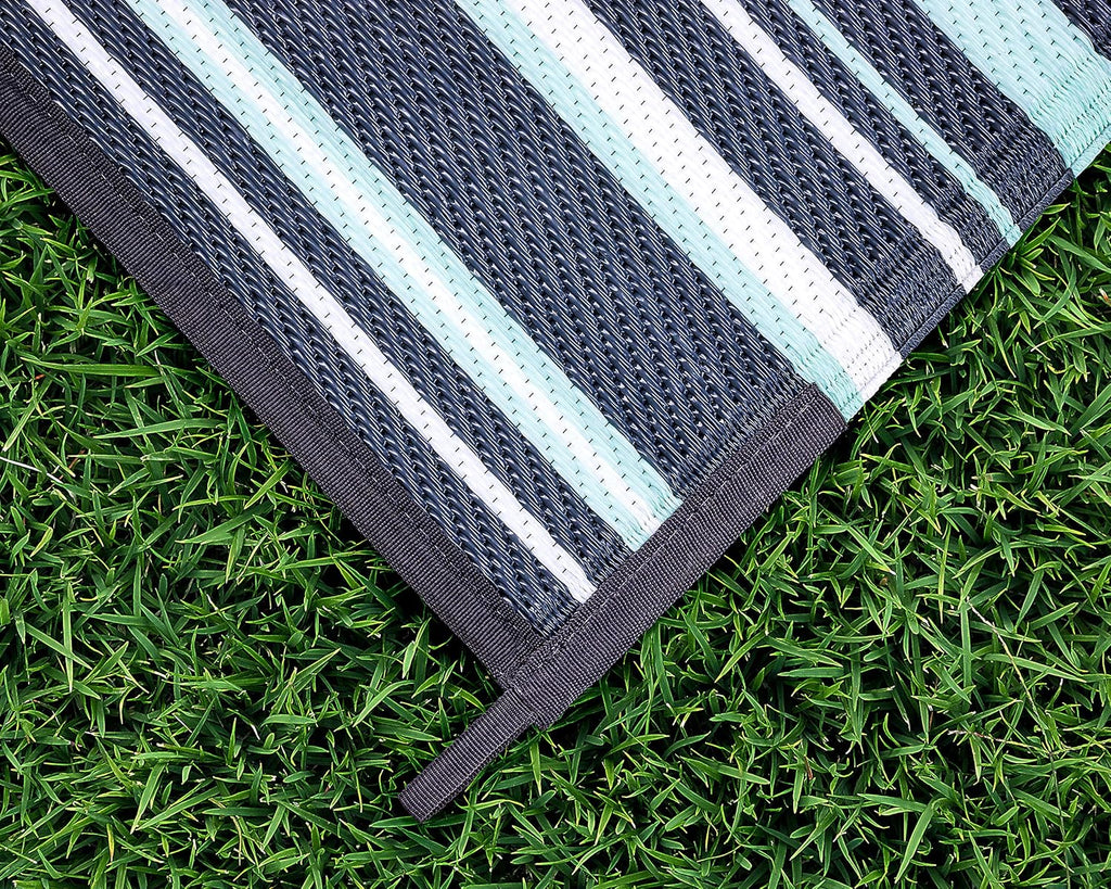 Large Reversible Outdoor Patio Mat, Easy to Clean, Perfect for Picnics, Cookouts, Camping, and The B