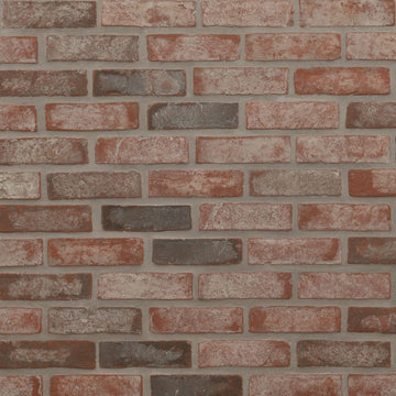 Subway Clay Brick Tile | Terabrik Rustic Red Rouge | 7.5" x 2.25"