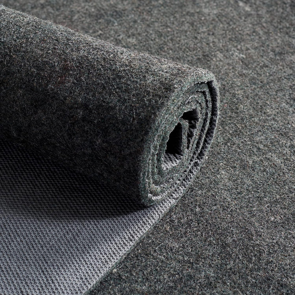 Dual Surface Large Rug Pad - 9' x 12', 1/4" Thick, Felt + Rubber, Non-Slip & Durable Design for Hard Floors & Carpet