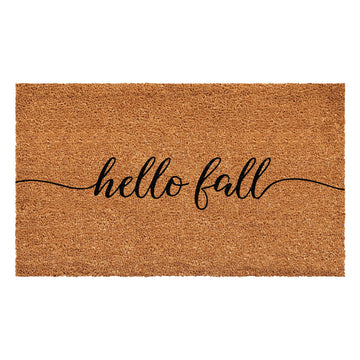 Hello Fall Doormat, 17" x 29"