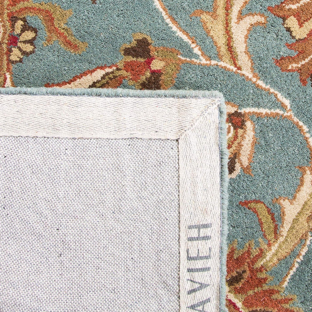 Heritage Area Rug - 9' x 12', Blue & Brown, Handmade Traditional Oriental Wool