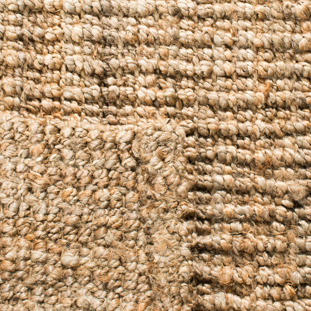 Natural Fiber Collection Runner Rug - 2' x 6', Natural Brown, Handmade Jute, Farmhouse Style, Chunky Textured Thick