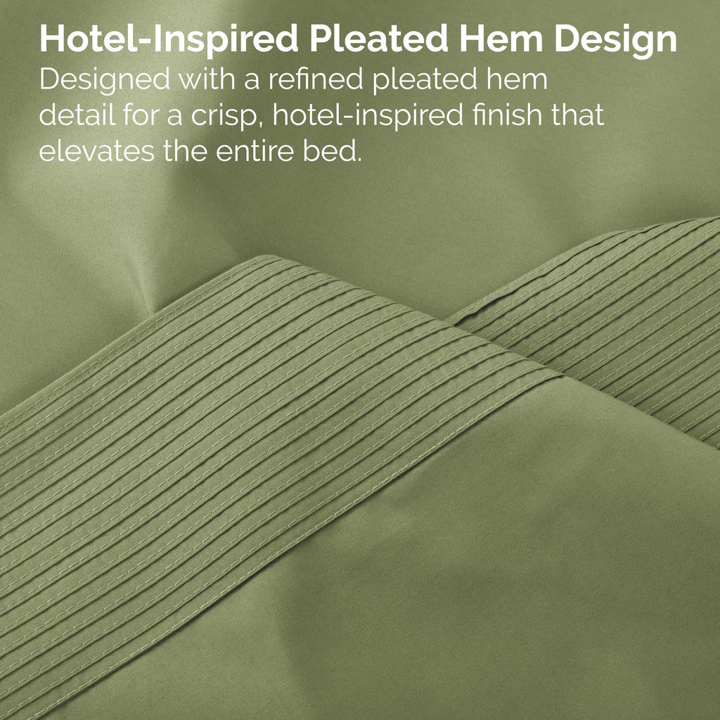 Fine Living Inc. Split King Bed Sheets 5-Piece Set | 21" Extra Deep Pocket with 2 Pillowcases | Hotel Luxury Quality
