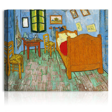Bedroom in Arles by Vincent Van Gogh. The World Classic Art Reproductions, Giclee Canvas Prints Wall Art Decor, 16x20