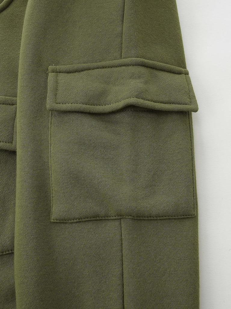 Kids Boys Sweatpants 4 Pack Cargo Joggers with 4 Pockets
