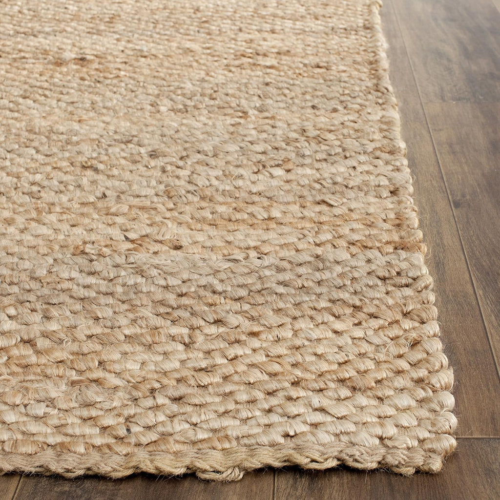 Natural Fiber Area Rug - 9' x 12', Natural, Handmade Jute