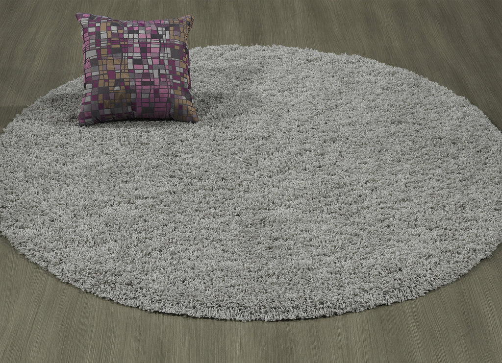Cozy Shag Collection Teal Solid Shag Rug (6'7"X9'3") Contemporary Living and Bedroom Soft Shaggy Runner Rug