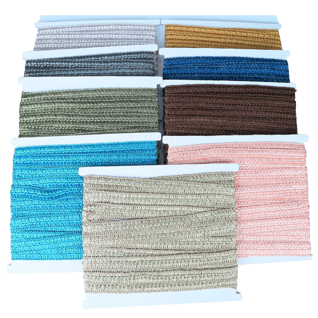 Gimp Braid Trim Cord 1.6 cm/0.63 inch Wide, 10 Yard Fabric Trim