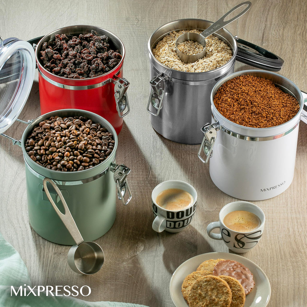 Coffee Canister, Airtight Coffee Bean Storage Container 16oz