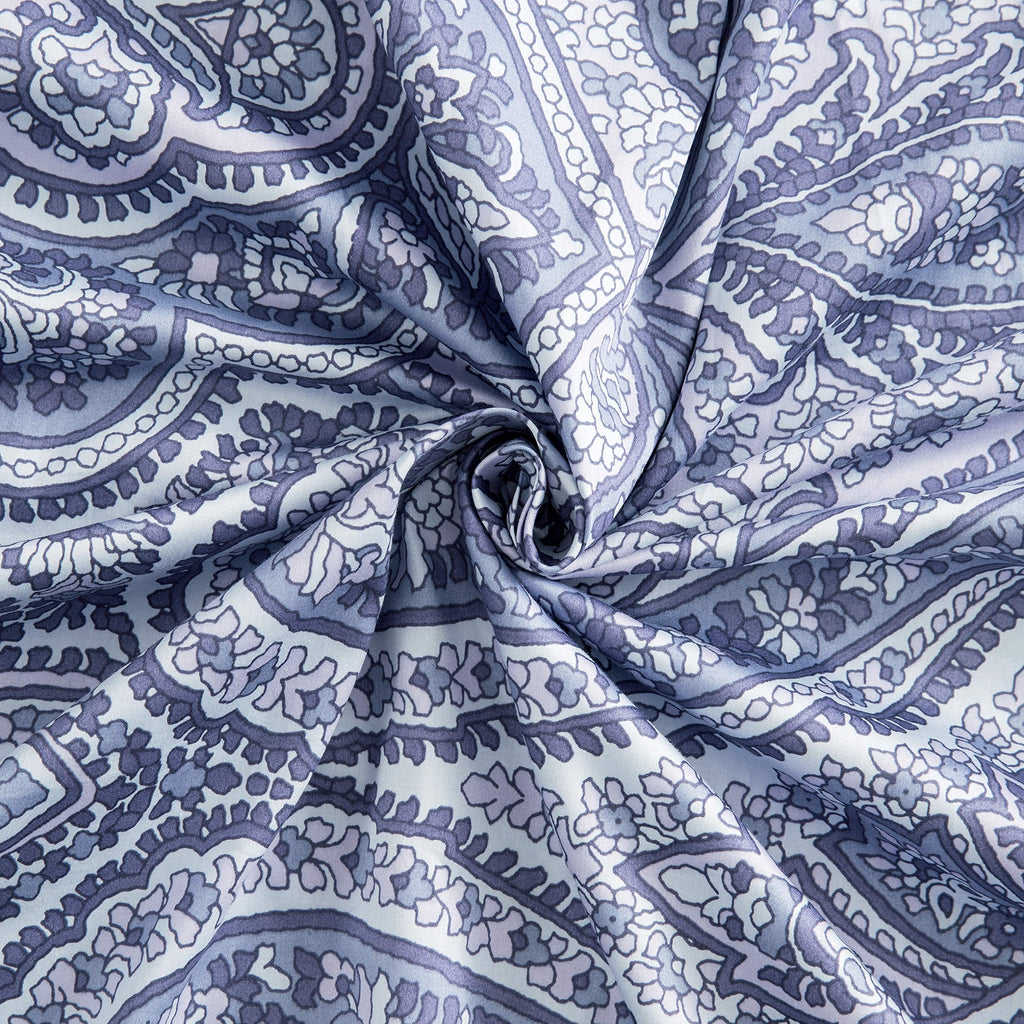 Moroccan Paisley Duvet Cover 3pc Set Bohemian Bedding Boteh Damask Medallion Egyptian Cotton Sateen Luxury