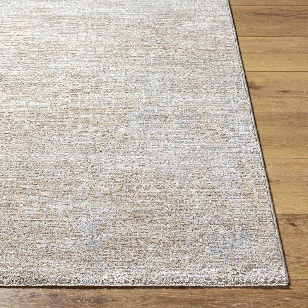 ShangriLa Living Room, Bedroom Area Rug - Abstract Distressed Faded - Contemporary Modern Minimalist Transitional
