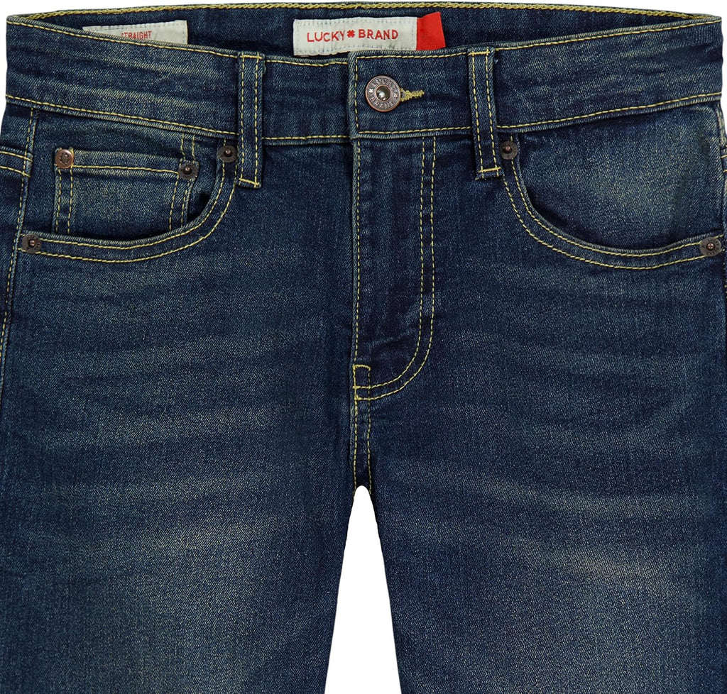 Boys' Classic Fit Straight Leg Denim Jeans