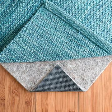 2'6" x 8', Non-Slip Felt and Rubber Rug Pad (1/4" Thick), Protects Your Floors, Low-VOC, 100% Made in the USA, 2-Year - Set of 20