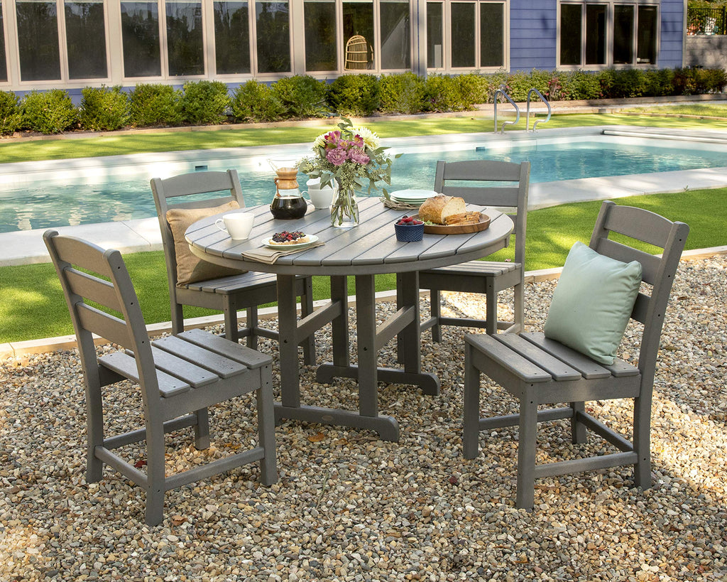 Lakeside Dining Side Chair in Slate Grey