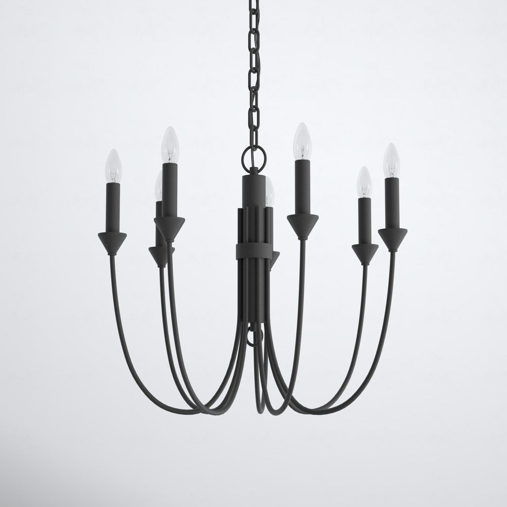Alexandria 7-Light Dimmable Classic / Traditional Chandelier