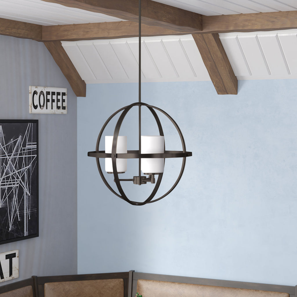 Alturas Three Light Chandelier from Generation Lighting