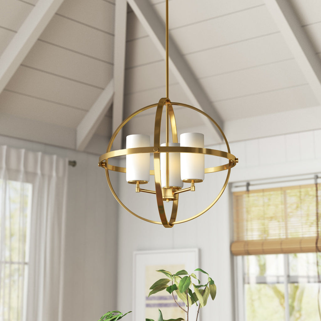 Alturas Three Light Chandelier from Generation Lighting