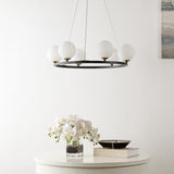 Aris 6-Light Dimmable LED Lantern Empire Chandelier