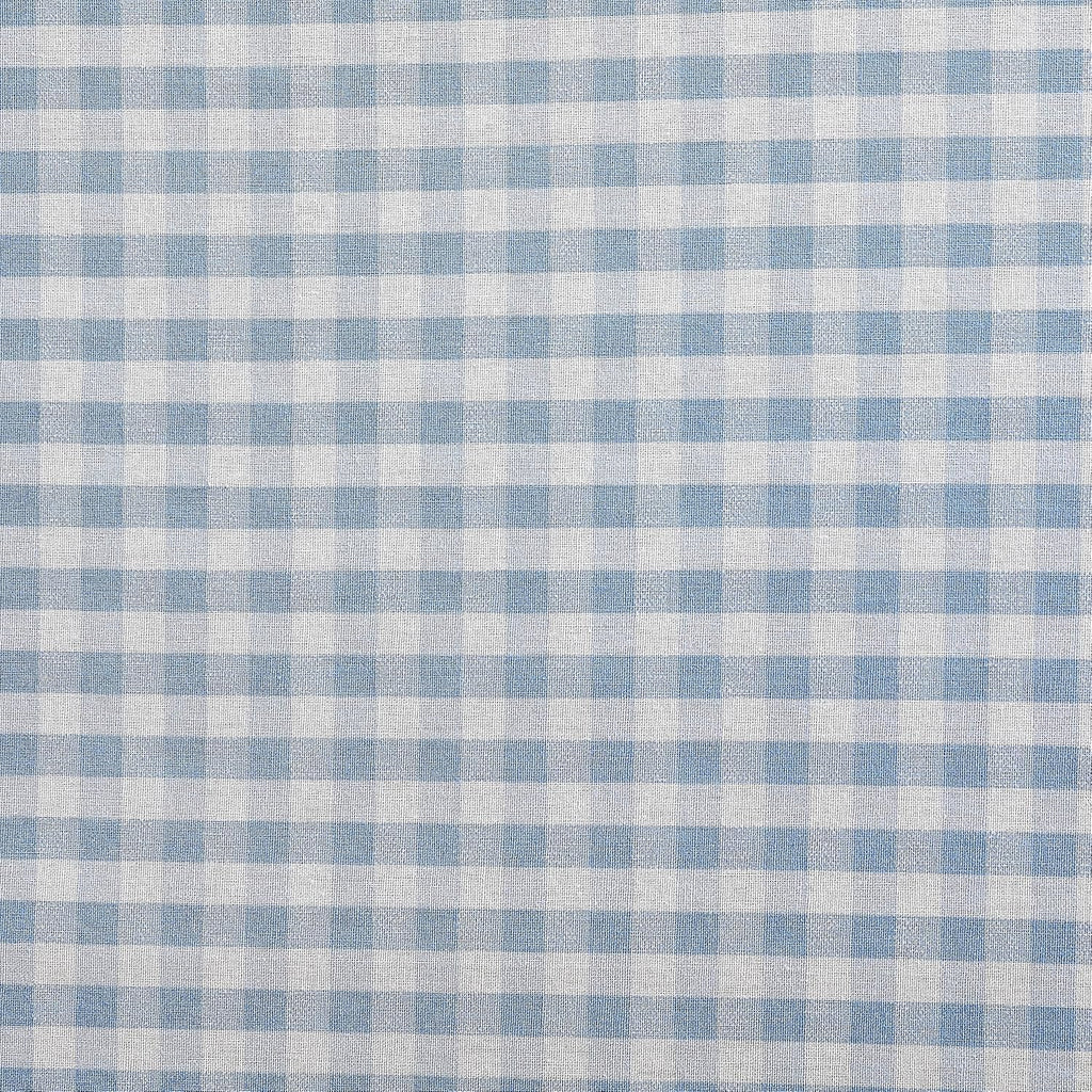 Home - Cotton Ruffled Bedskirt, Lightweight & Classic Style (Hedy Blue, Queen)