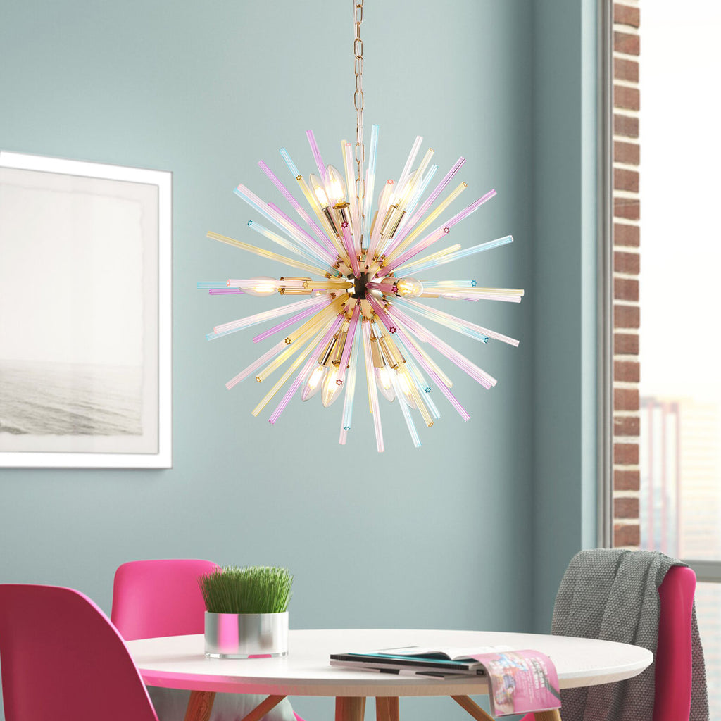Berend 12-Light Dimmable Sputnik Sphere Chandelier
