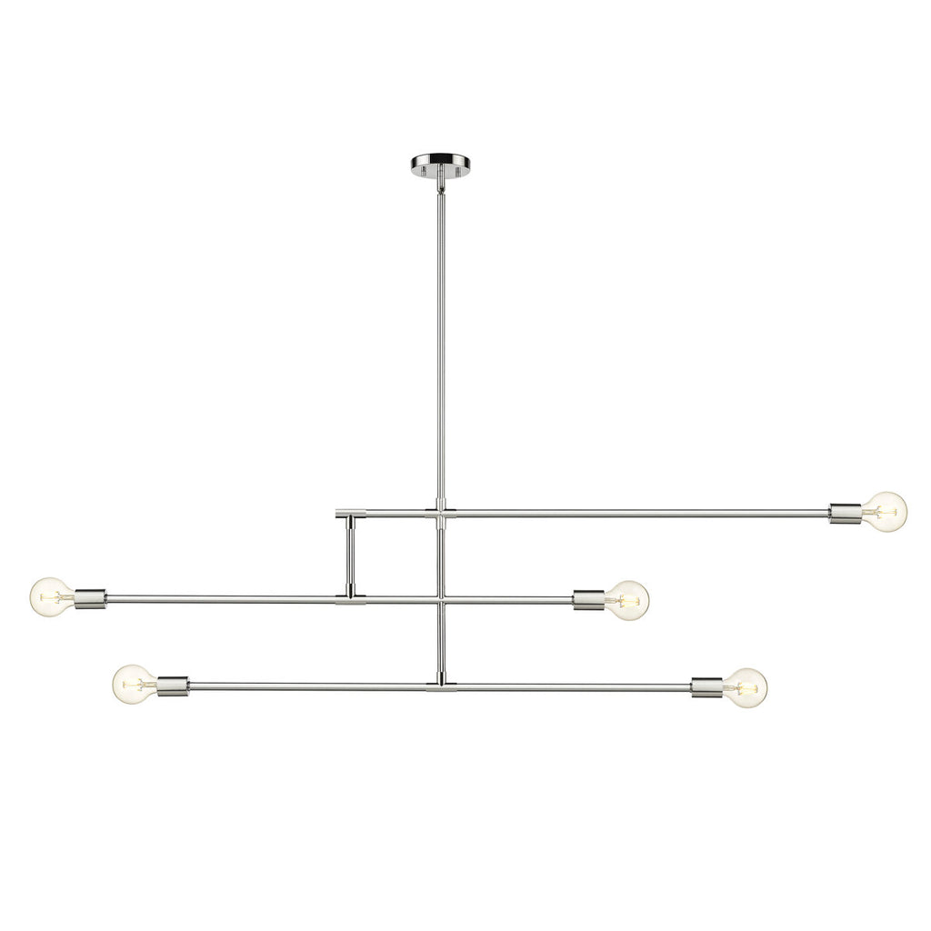 Borkholder 5-Light Dimmable Tiered Chandelier