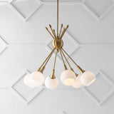 Christhard 6-Light Dimmable Sputnik Sphere Chandelier